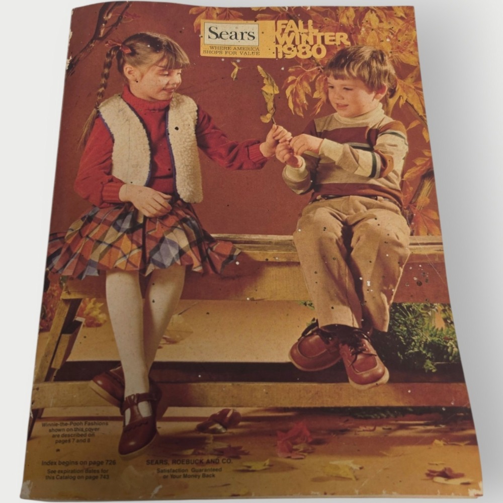 Sears Fall/Winter 1980 Department Store Catalog Illustrated Booklet English